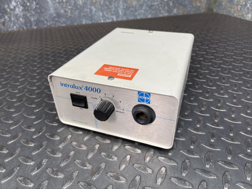 Volpi Intralux 4000 Microscope Fiber Optic Light Source Volpi Interlux 4000