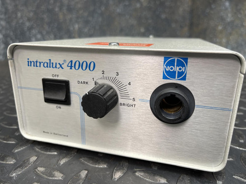 Volpi Intralux 4000 Microscope Fiber Optic Light Source