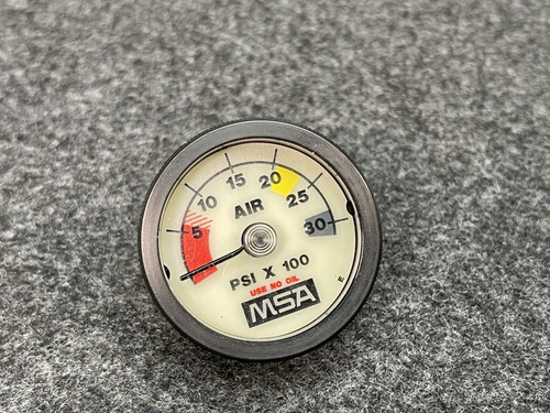 Lot of 5 MSA WJ05 PSI X 100 AIR Gauges - Lightly Used
