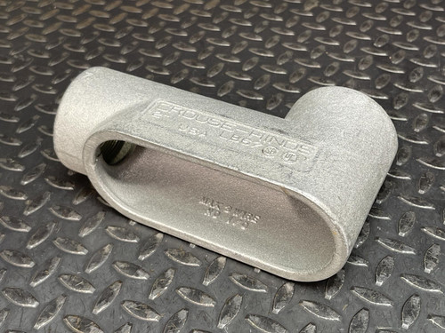 Lot of 2 Crouse-Hinds LB67 2" Conduit Body Form 7 - Unused