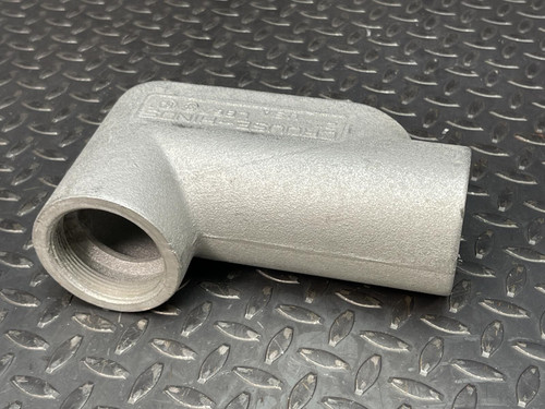 Lot of 2 Crouse-Hinds LB67 2" Conduit Body Form 7 - Unused