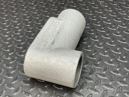 Lot of 2 Crouse-Hinds LB67 2" Conduit Body Form 7 - Unused