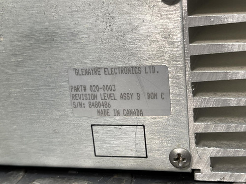 Glenayre 2723B Power Supply 28VDC / 14A Rack Mount