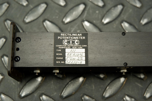 Vernitron Model 111, 4K +/- 10% Rectilinear Potentiometer 5"