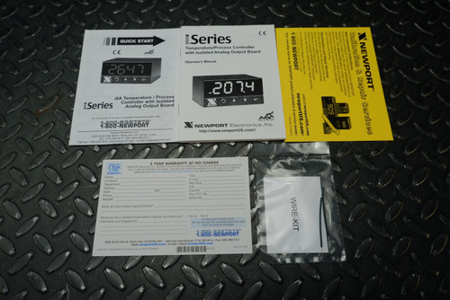 Newport i8A33 iSeries Digital Panel Meter Temp/Process Controller - New