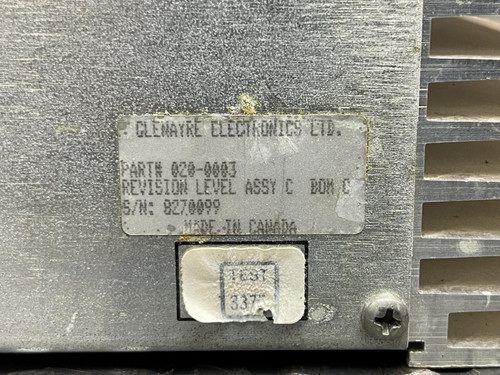 Glenayre 2723B Rack Mount Power Supply 28VDC / 14A