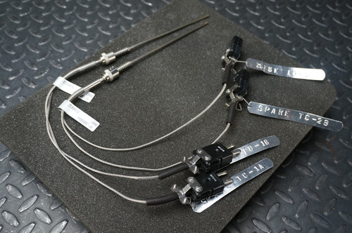 Watlow AF Style Thermocouple 6" AF-2009854 - Lot of 2, Unused New-Old-Stock Watlow AF-2009854