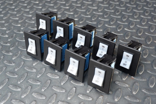 Lot of 9, ETA 3120-F621-P7T1-R 12L Thermal Overload Switch 250VAC 28VDC 2.5A Eta 3120-F521