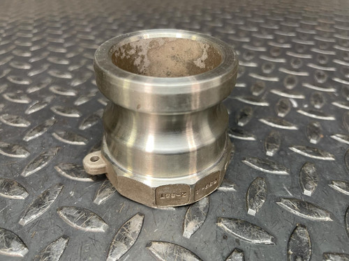 Lot of 2 Kamlok OPW-633-A-2-SST Male Adaptors, 2" - Unused