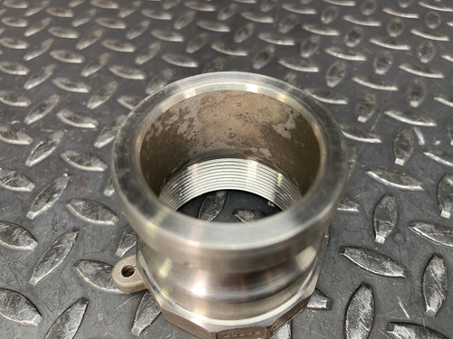 Lot of 2 Kamlok OPW-633-A-2-SST Male Adaptors, 2" - Unused