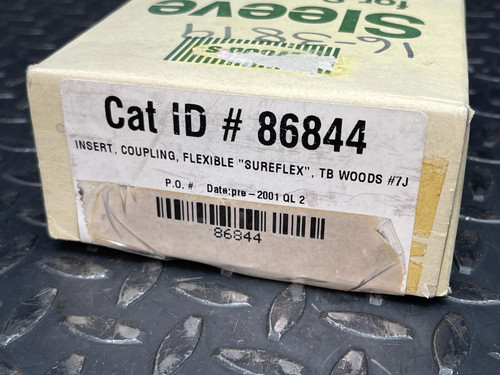 TB Woods Sure-Flex Coupling Sleeve 7JE -Unused