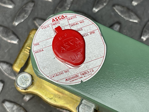 Asco 104R General Purpose Solenoid Valve 3/4", HV158896 - Unused