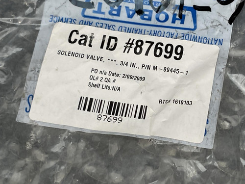 Asco 104R General Purpose Solenoid Valve 3/4", HV158896 - Unused