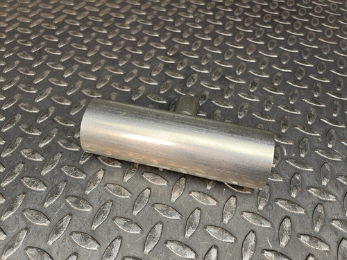 Lot of 2, 3-Way Reducing Tee, Vacuum, Weld On 2" To 1" OD, 316 Stainless Steel