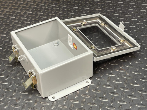 Underwiters Laboratories Cut Out Box Type 12 &13 Windowed Enclosure 8x6x4 Unused