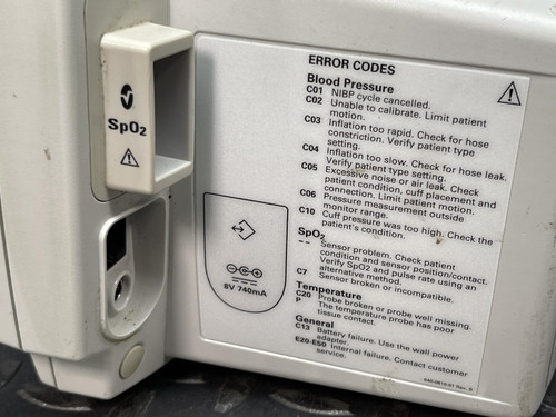 Welch Allyn 53STP Patient Vital Signs Monitor
