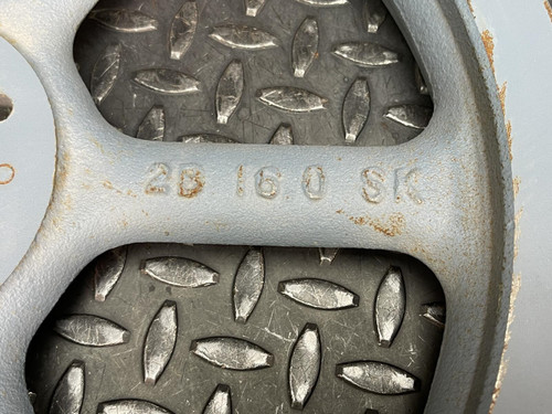 Maska 2B160SK Cast Belt Pully 2-Belt 16"