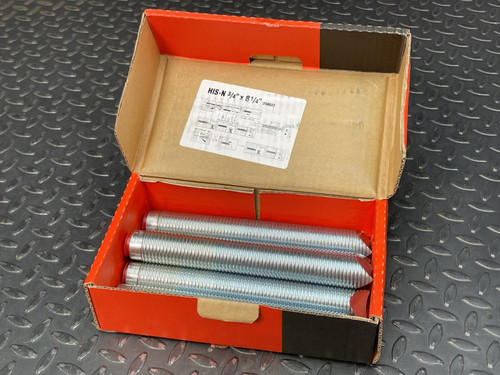 2 Boxes of 5 Hilti Internal Thread Anchors HIS-N 3/4" x 8-1/4" 258023 - Unused