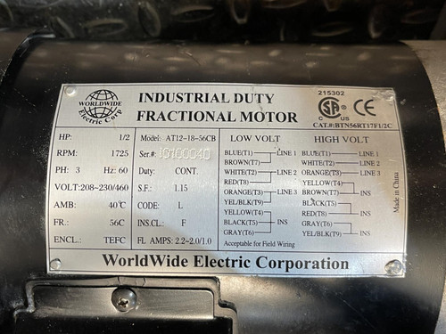Neptune JG-3.0 Dual Gear Drive Industrial Mixer w/ 10" Dual Impeller