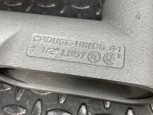 Crouse-Hinds Conduit Body LB57 1-1/2" - Unused