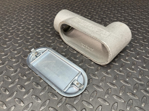 Crouse-Hinds Conduit Body LB67 2" w/ Cover - Unused Crouse-Hinds