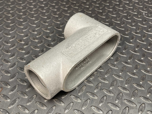 Crouse-Hinds Conduit Body LB67 2" w/ Cover - Unused