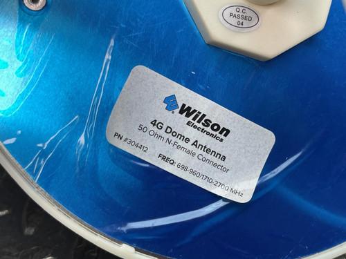 Wilson 4G Dome Antenna 698-960/1710-2700 MHz, 50 Ohm N-Female Connector - Unused