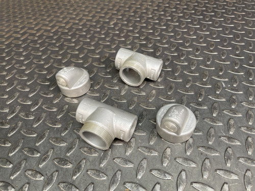 Lot of 2 Killark EYS Electrolet EYS-1 Conduit Fittings 1/2" - Unused Killark