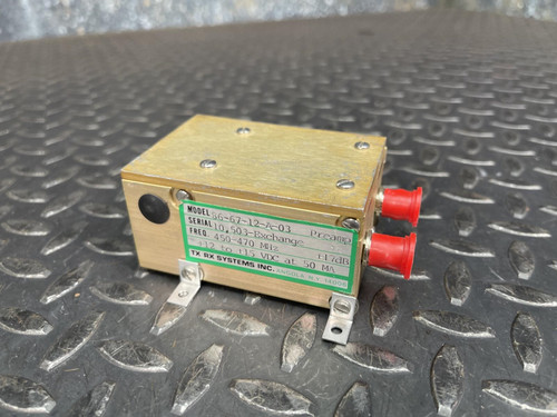 TX RX Systems Preamp Model 86-67-12-A-03 TX RX Systems 86-67-12-A-03