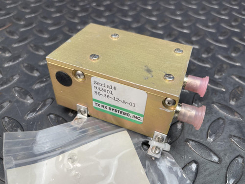 TX RX Systems Preamp Model 86-38-12-A-03 TX RX Systems 86-38-12-A-03