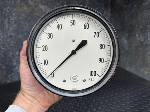 Acco Helicoid Gage 2276-0, 0-100 PSI, 6" Diameter Acco 2276-0