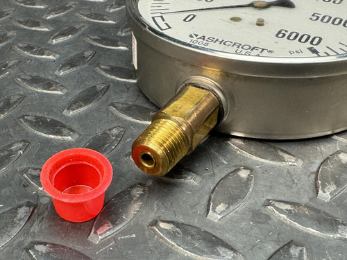Ashcroft 238A573-02 Gauge, 0-6000 PSI, 4" Diameter