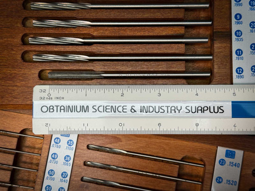 Lavallee & IDE - #10 Reamer Set: Full 60-Piece Edition, Mint Condition - Fast delivery from Obtainium Science & Industry Surplus - obtainsurplus.com