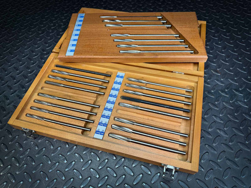 Lavallee & IDE Letter Reamer Set #20, A to Z, Partial Set, Used, Free Shipping Unbranded/Generic