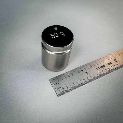 Laboratory Grade Rice Lake 50g Class 3 Calibration Weight, 13186 - Fast delivery from Obtainium Science & Industry Surplus - obtainsurplus.com