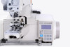 T1377E Single Thread Direct Drive Fully Automatic Chainstitch Cross and Parallel Button Sewing Industrial Machine with Complete Tabling