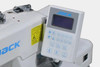  Jack T373G-Z Single Thread Direct Drive Fully Automatic Chainstitch Parallel Button Sewing Industrial Machine with Complete Tabling 