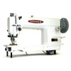  Consew 205RBATCL Fully Automatic Heavy Duty Single Needle Upholstery Walking Foot Sewing Machine with Table and Servo Motor 