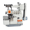  Siruba 737K Three Thread Semi-Dry-Head High Speed Overlock Industrial Serger with Fully Submerged Table and Servo Motor 