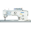 Juki JUKI LU-2810A-7 Fully Automatic Single Needle Compound Walking Foot 2.7 X-Large Hook Industrial Sewing Machine with Table and Motor 