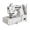  Reliable 2100IF Flatbed Coverstitch Direct Drive Machine Complete with Fully Assembled Table and Stand 