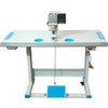  Jack 2808* Pneumatic Snap Button Attaching Machine Complete with Table, Stand, and Control Panel 