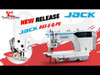 Jack JACK A6F-E-Q-PK Single Needle Direct Drive Fully Automatic Needle Feed Lockstitch Industrial Sewing Machine 