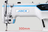 Jack JACK A6F-E-Q-PK Single Needle Direct Drive Fully Automatic Needle Feed Lockstitch Industrial Sewing Machine 