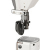 Jacksew® JS-810 Single Needle Drop Feed Post Bed Sewing Machine with Table and Servo Motor