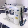  Jacksew® JS-810 Single Needle Drop Feed Post Bed Sewing Machine with Table and Servo Motor 