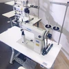  Jacksew® JS-810 Single Needle Drop Feed Post Bed Sewing Machine with Table and Servo Motor 