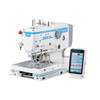  Jack JK-T9820G-02-D-P Direct Drive Electronic Keyhole Buttonhole and Eyelet Sewing Machine Complete Unit with Table and Stand 
