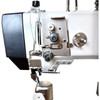  Speedway SW-591-Q Single Needle Post Bed Triple Feed Lockstitch Industrial Sewing Machine Complete Unit with Table and Stand 