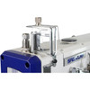  Speedway SW-662-01-CB-UTE 3-Needle Cylinder-Arm Coverstitch Industrial Sewing Machine Complete Unit with Table and Stand 